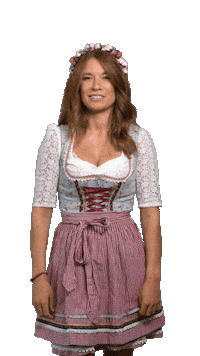 Girl Wtf Sticker by Dirndllove