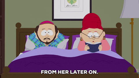 sheila broflovski couple GIF by South Park 