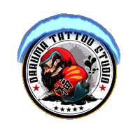 Darumatattoostudio daruma darumatattoo darumatattoostudio daruma tattoo Sticker