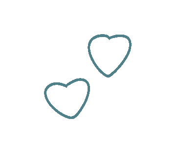In Love Corazon Sticker