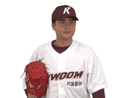 Catcher Sticker by Kiwoom Heroes Baseball Club