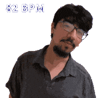82 Beats Sticker
