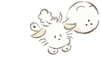 Illustration Rolling Sticker by pupumaru