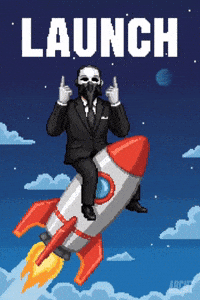 ABCNT crypto moon bitcoin rocket GIF