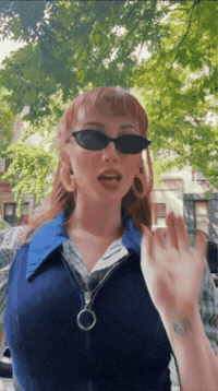 Ginger Pretty Girl GIF by LAVNDR CLOUDS