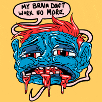 mc_wolfman face tired gross stress GIF