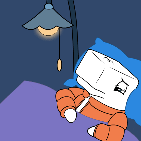 Tired Good Night GIF by Ordinary Friends