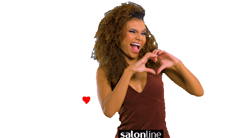 Heart Love Sticker by Salon Line