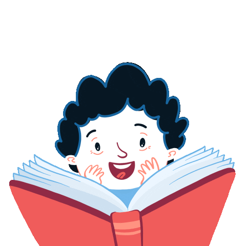 Book Sticker by Vero Rodriguez