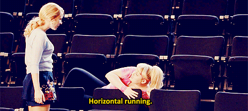 working out pitch perfect GIF