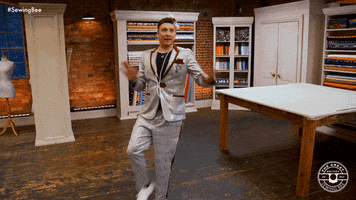 Sewing Bee Dancing GIF by The Great British Sewing Bee