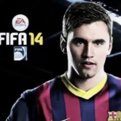 Fifa 14 Messi GIF