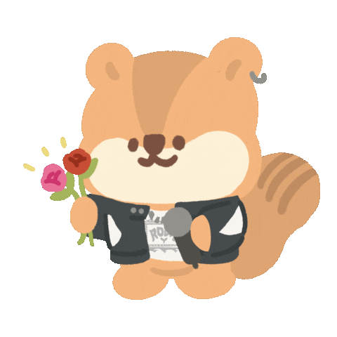 Singer Rose Sticker