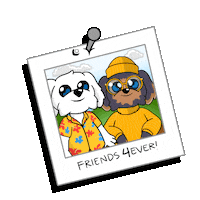 Best Friends Bff Sticker by BoDoggos
