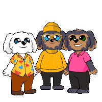 Best Friends Bff Sticker by BoDoggos