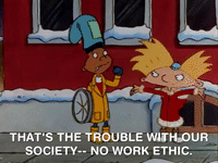 hey arnold nickelodeon GIF