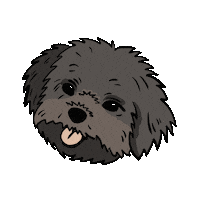 Little Dog Love Sticker by enchanted grdn