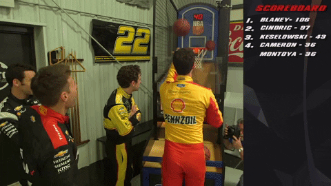 joey logano fun GIF by Team Penske