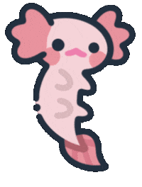 eveoart axolotl minecraft axolotl axolotld get axolotld Sticker
