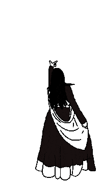 Dancing Girl Art Sticker