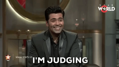 giphydvr bollywood india indian judging GIF