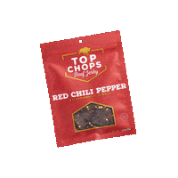 TOPCHOPS meat beef beef jerky top chops Sticker