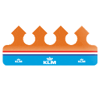 royal dutch airlines queen Sticker by KLM
