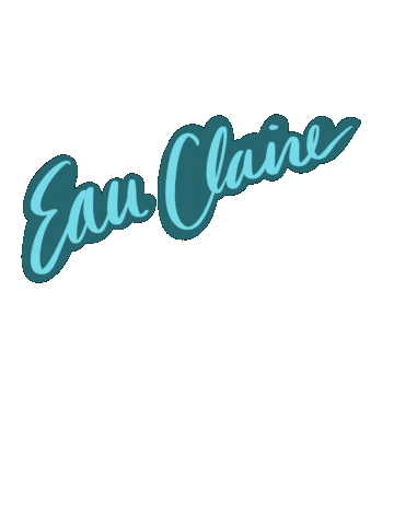 Eau Claire University Sticker