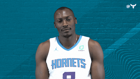 Bismack Biyombo Sport GIF by Charlotte Hornets