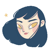 Star Shining Sticker by Rachel Winkle