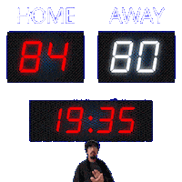 80 Away Sticker