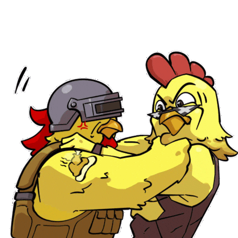 Chicken Pubgm Sticker by Official PUBG MOBILE