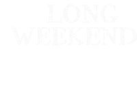 Long Weekend Love Sticker