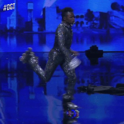Running GIF by Dominicana's Got Talent