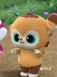 Pointing Roodee GIF by YooHoo to the Rescue