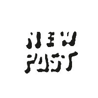 New Post Newpost Noagency Graffiti Typo Sticker by No agency
