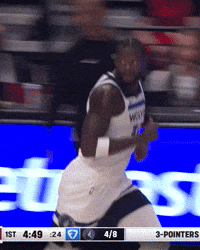 Nba Running GIF by Minnesota Timberwolves