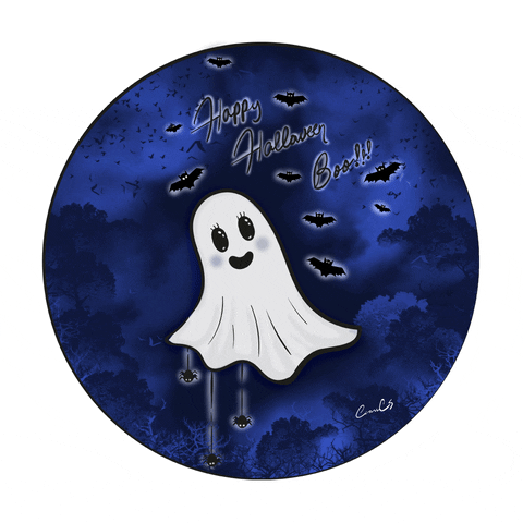 cesiiverse giphyupload halloween ghost boo GIF