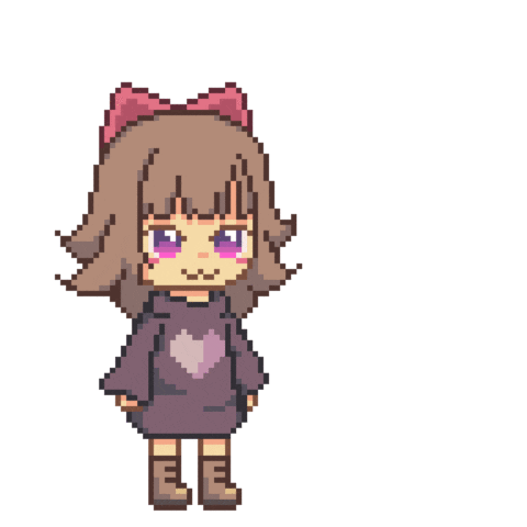 Pixel Chibi Sticker