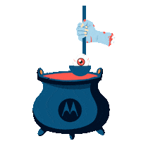 Trick Or Treat Halloween Sticker by Motorola México