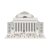 columbia university low library Sticker by Columbia Alumni Association