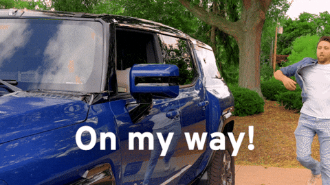 Running Late Lets Go GIF by General Motors