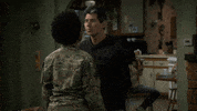 Michael Fishman Kiss GIF by ABC Network
