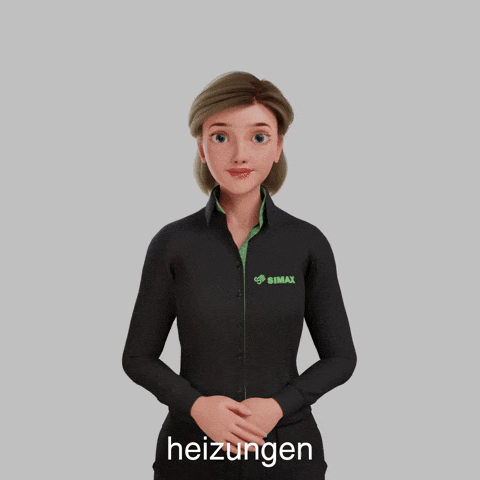 Avatar Gebärdensprache GIF by Sign Time - SiMAX