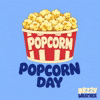 National Popcorn Day GIF by Brzzy