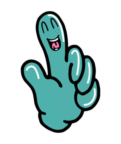 finger comfy cush Sticker by Vans Europe