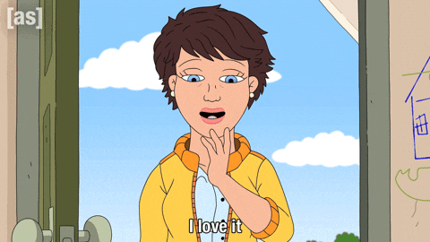 I Love It Flirt GIF by Adult Swim