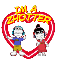 Fun Love Sticker by Zhot