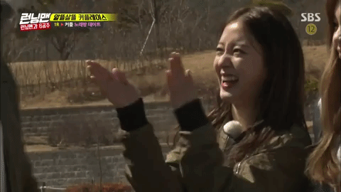 running man applause GIF