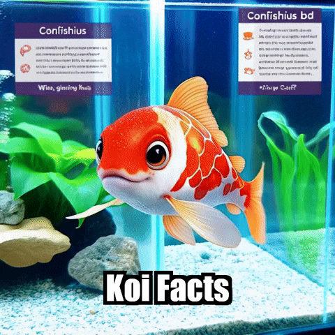 Koi Fish Content GIF by TheConfishius